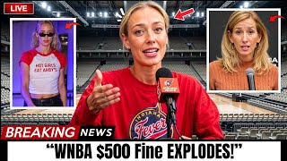 SOPHIE CUNNINGHAM JUST SHOCKED THE WNBA — $500 FINE BECOMES A MARKETING WIN!