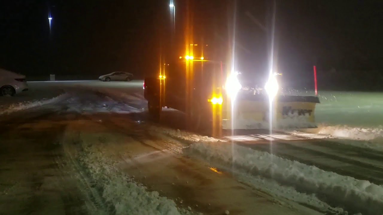 Big snow storm 2 day event - YouTube