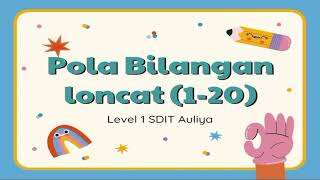 POLA BILANGAN-BILANGAN LONCAT KELAS 1 SD #belajaronline #kelas1sd #sditauliya #tematik #matematika
