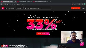 Pluralsight access 7000+ courses for FREE. Also get 33% discount on Annual Subscription