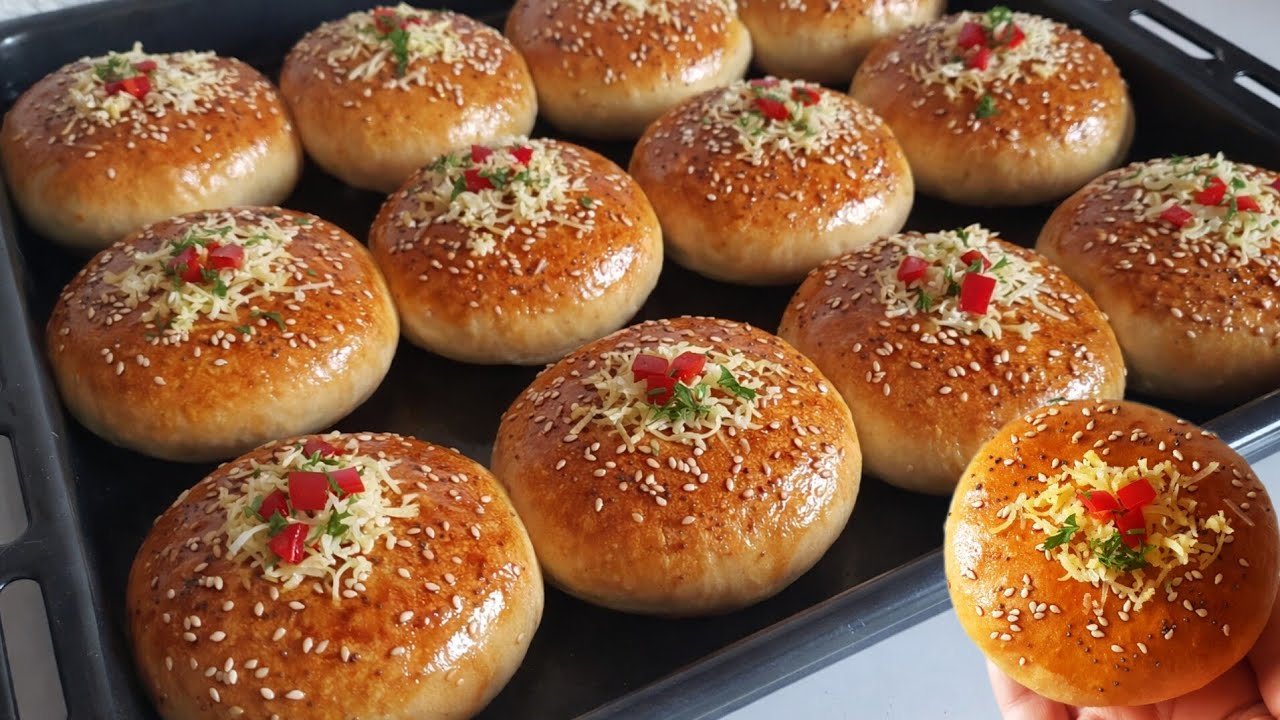 أسهل منهم مكاينش للفطور 👌 خبيزات معمرين فالفرن خفاف ورطبين ولذاذ وصفة إدمان 