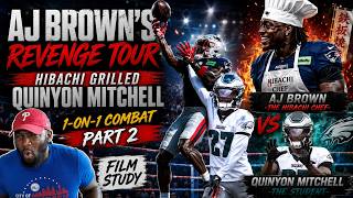Eagles Camp Study: AJ Brown HIBACHI GRILLED Quinyon Mitchell | Sorry, Mr. Brown, SIr! lol