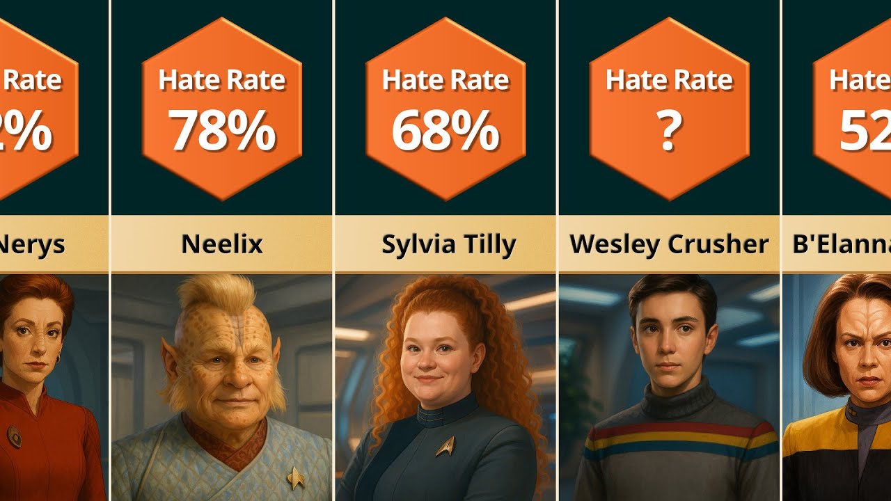 The Most Hated Star Trek Characters of All Time – Some Will Surprise You