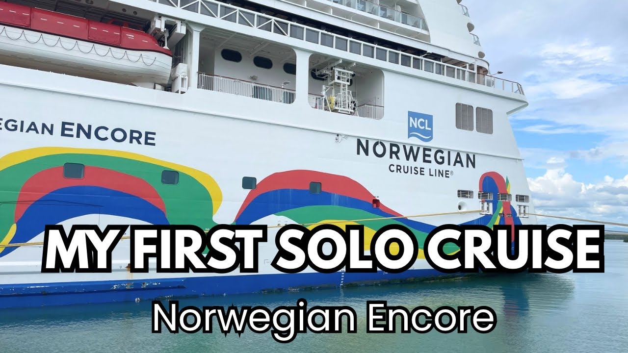 My First SOLO Cruise on Norwegian Encore 🚢