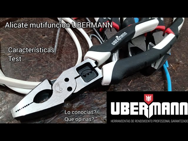 Alicate mutifuncion UBERMAN. multifunction pliers 