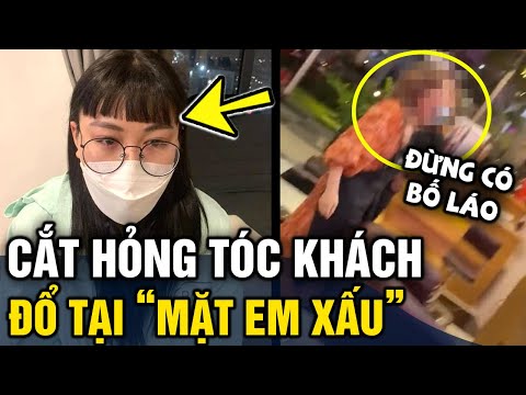 Video Cắt hỏng tóc cho khách, chủ quán 'NGANG NGƯỢC' đổ tại... - youtube