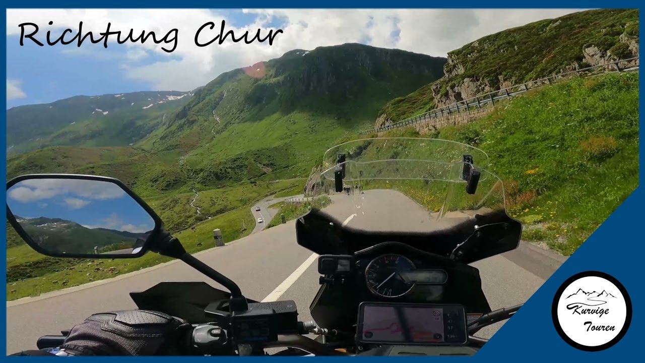 Motorrad Tour 2024 // Tag 3 / Teil 4 / Richtung Chur / Suzuki V-Strom 1000