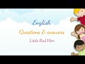 Little Red Hen Quiz