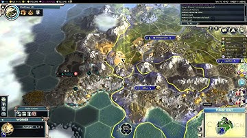 Civilization V G&K Multiplayer Game 017 NQ 6 Player FFA: Sweden (Gameplay/Commentary) Part 3/6