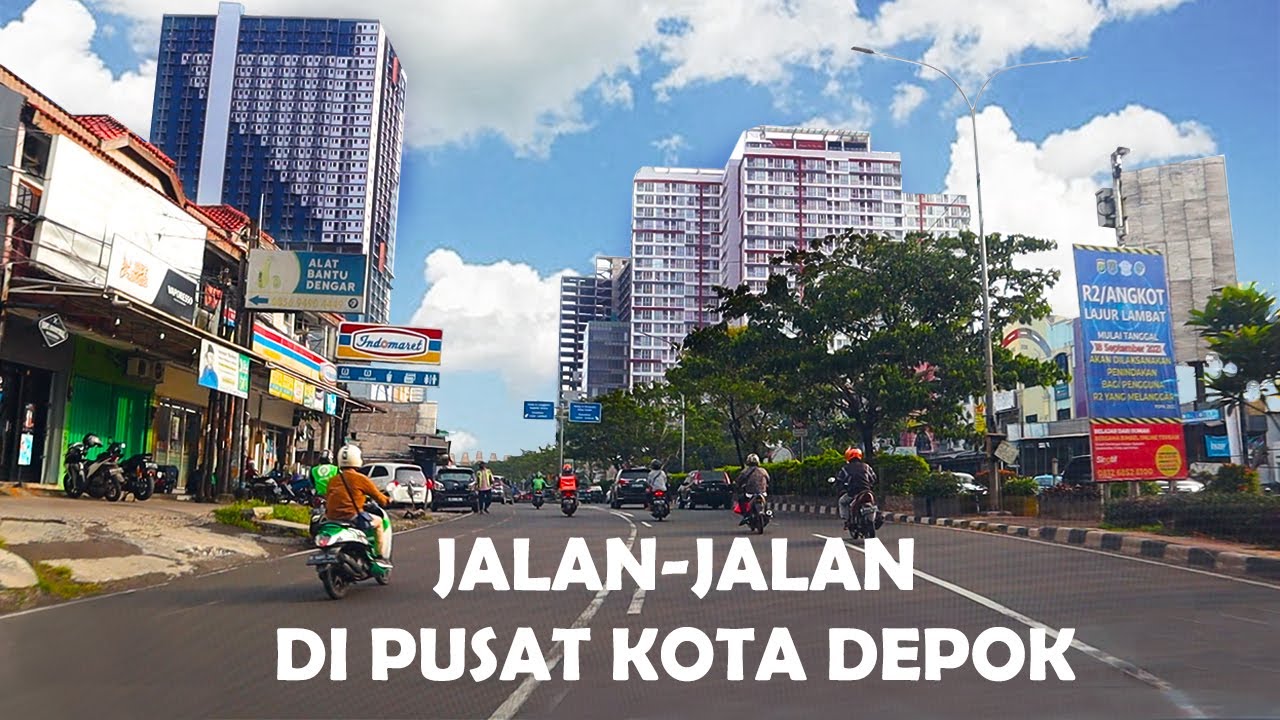 JALAN-JALAN DI MARGONDA PUSAT KOTA DEPOK
