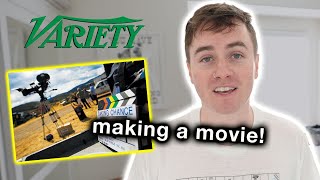 I&#39;M MAKING A HOLLYWOOD MOVIE (NOT CLICKBAIT)