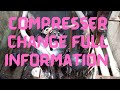 Daikin split AC compressor change full information