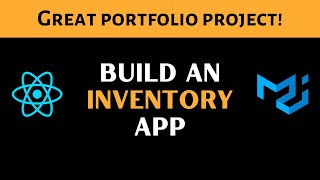 Build an Inventory App with React and Material UI