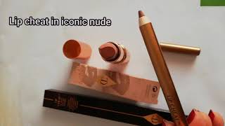 Charlotte Tilbury Super Nudes Lipstick - Runway Royalty + Lip Cheat in iconic nude - Swatches