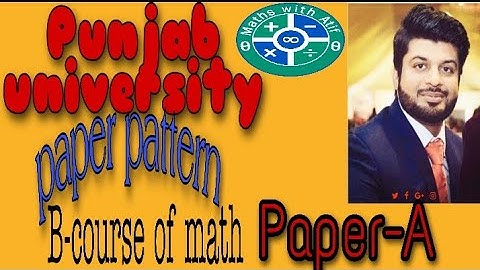 B-course of Math papar pattern.paper A