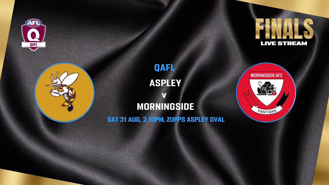 LIVE QAFL QUALIFYING FINAL - Aspley v Morningside