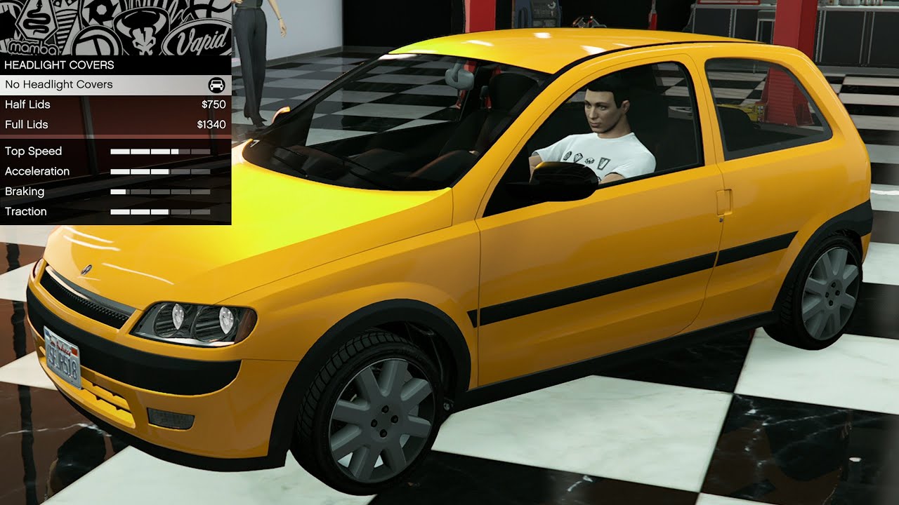 GTA 5 - Past DLC Vehicle Customization - Maxwell Asbo (Vauxhall Corsa C ...