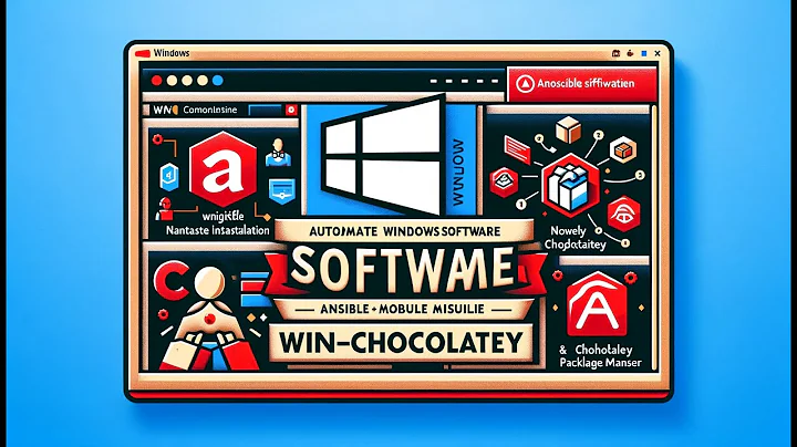 Install Windows software - Ansible module win_chocolatey
