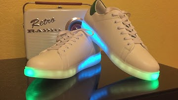 LED Shoes Fourth of July Celebration #FLEXCOPE