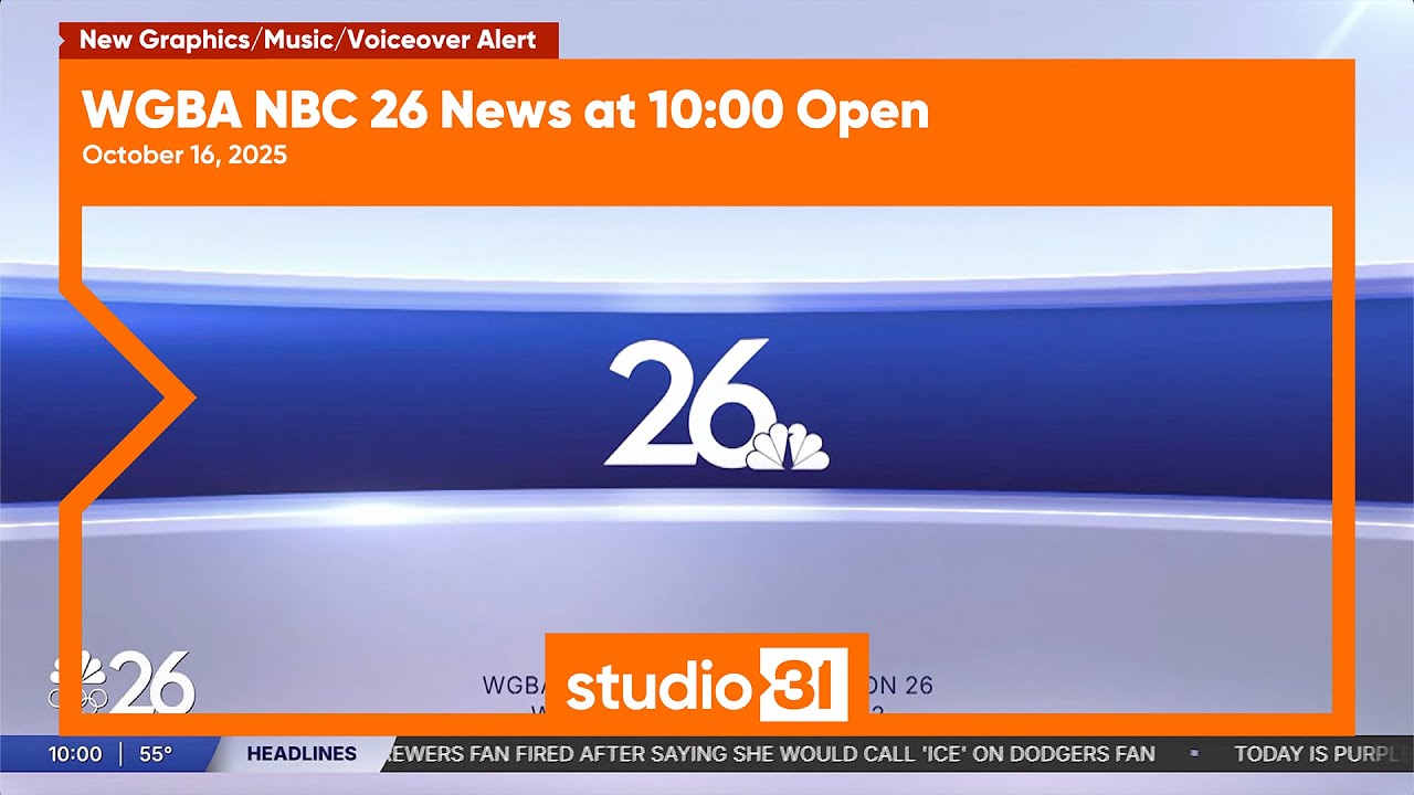 WGBA NBC 26 News at 