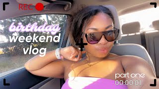 Come with me for my Birthday Weekend PT 1 | vlog | drey tinashe
