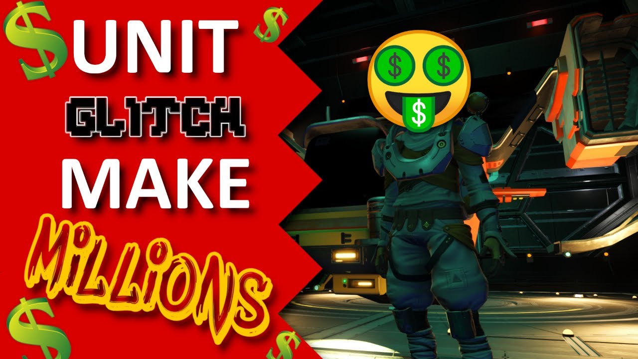 No Mans Sky Unit Glitch Tutorial - Make Millions Fast! [ NMSN Tips and Tricks ]