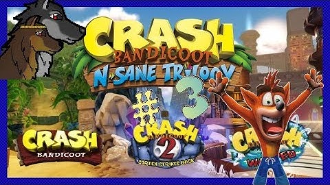 Wolf and Pup: Crash Bandicoot Warped! #3 - Catacomb Crashing - GreyWolf2895
