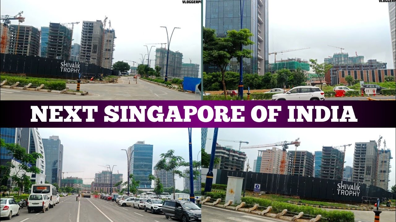 NEXT SINGAPORE of INDIA | GIFT CITY SPECIAL ECONOMIC ZONE AREA |LATEST UPDATE SUPTEBAR 2025|4K TOUR 