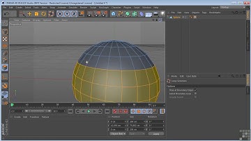 What is Edge Loops in Maxon Cinema 4D Class-18 || Polygonal Modelling Techniques