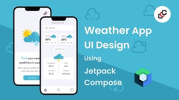 Weather App UI | Jetpack Compose design | Android Studio tutorial