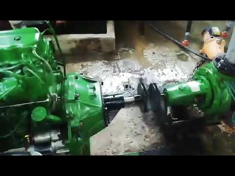 Motor ED33 nissan con abrida y bomba a presion de agua - YouTube