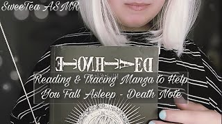 Reading & Tracing Manga to Help You Fall Asleep - Death Note ASMR (Soft Whispering and Rambles) screenshot 4