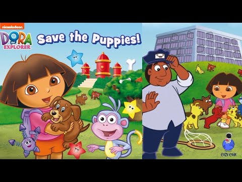 🐩🐕 Dora the Explorer: Save the Puppies! - Kids Read Aloud 📖