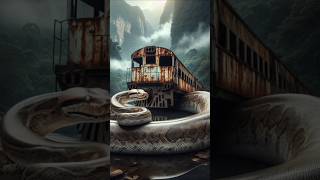 Travel Exploring | Python vs Train | Amazon Jungle #shorts #python #ai