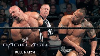 Full Match - The Rock vs. Goldberg : Backlash 2003