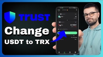 How to Change USDT to TRX in Trust Wallet