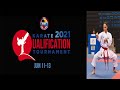 Xenou georgia  female kata  tokyo 2021 karate qualification  r1
