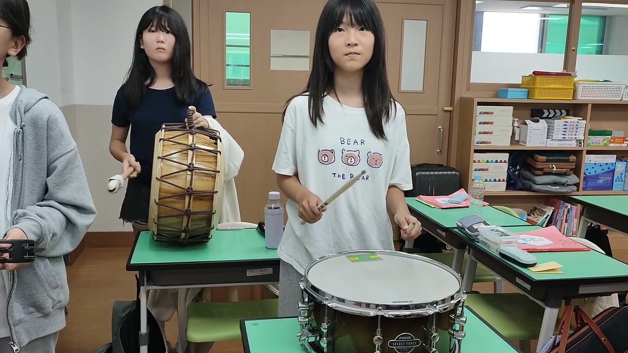 [멜로디언앙상블] 골든 타악기파트 연습모습 2025.9.25.