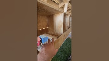 Roll Away Chicken Nesting Boxes Installed #growingrootsfarm #chickens #farming #homesteading #farm
