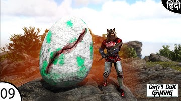 ARK : Primal Fear : आग लगा दी आग लगा दी : stealing Indominus Rex Eggs - अंडा अंडा - Part 9 [ Hindi ]