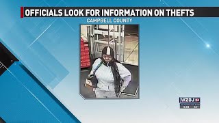 Person Sought in Campbell County Thefts