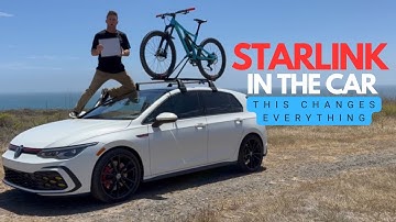 How is Starlink in a car? High speed Internet while traveling! 