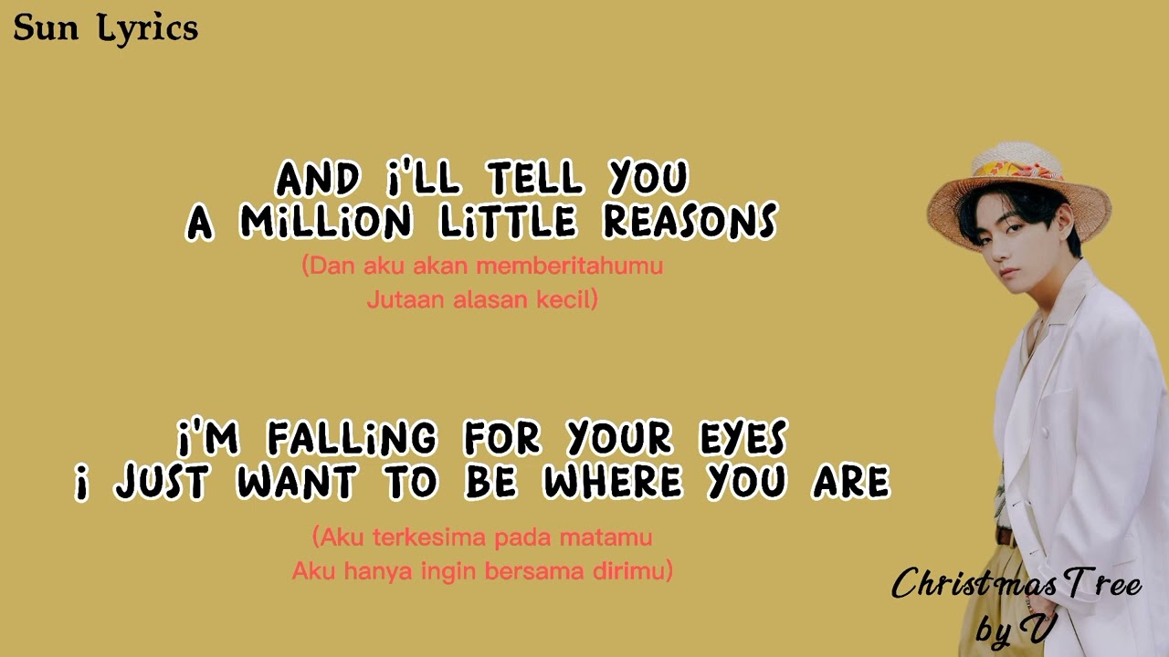 Christmas Tree V BTS (뷔) Our Beloved Summer Ost. Part 5 Lirik