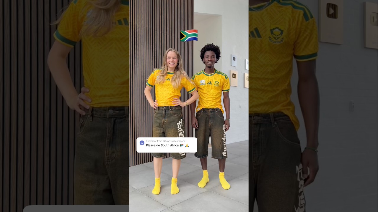 Are you Team South Africa? 🇿🇦 What should be the next country? 🤔 #worldcup2026 #worldcup