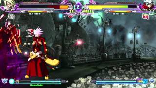 HexaNoid (λ-11) vs. Kid-kun (Ragna)
