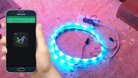 CONTROLLING WS2812B / NEOPIXEL NODE MCU || WS2812B STRIP WITH BLYNK
