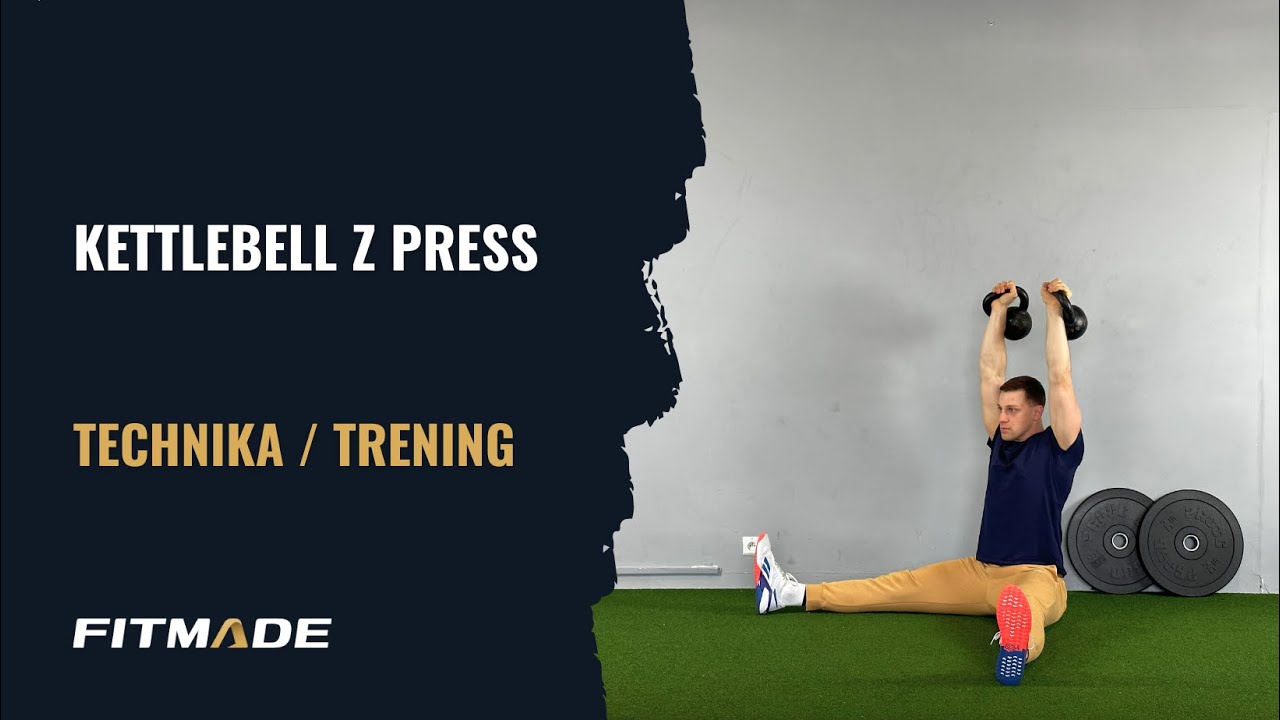 Kettlebell Z press Ćwiczenie / Prawidłowa Technika Kettlebell Z