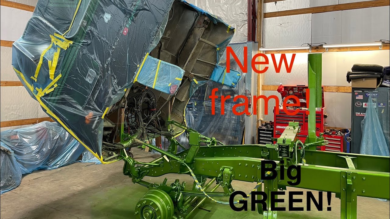 1978 Mack Cruise liner Big Green UPDATE!!! Hulk Paint!!! New FRAME!!