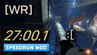 [Former WR] Portal 2 Speedrun Mod in 27:00.1