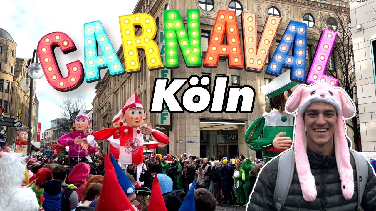 Karneval in KÖLN  2024! 🎉 Rosenmontagszug Vlog